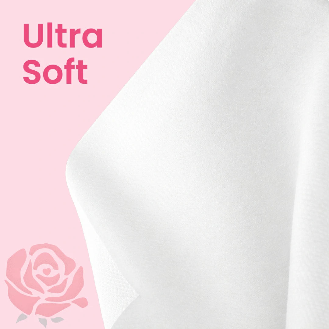 Claret Rose Water Wipes | 25 Wipes