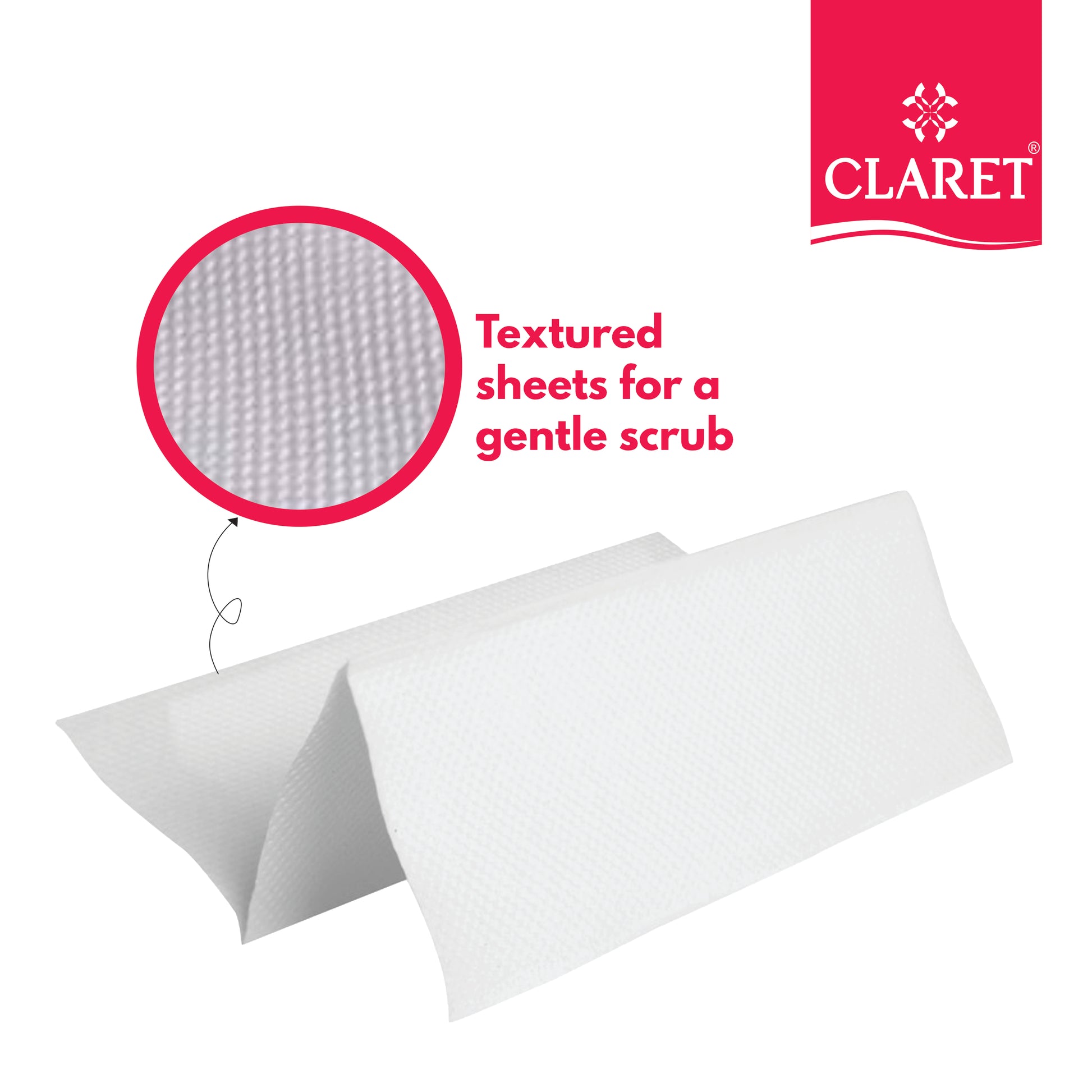 Claret Trifold Paper Towels 1 Ply 100 Pulls