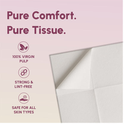 Claret Ultra Premium 3 Ply Facial Tissue 75 Pulls