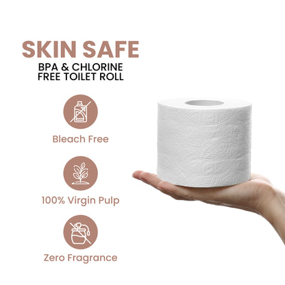 Claret Ultra Single Toilet Roll 3 Ply 300 Pulls