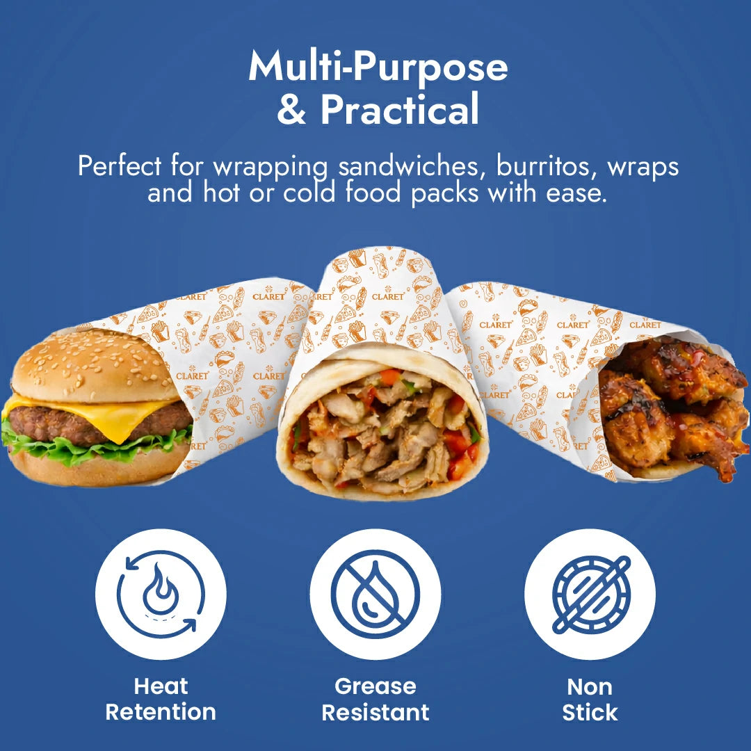 Claret Wrapping Paper 20+5 Meter