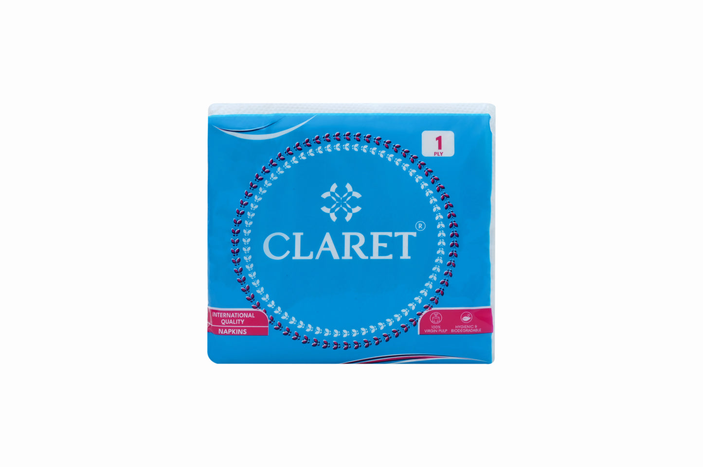 Claret 1 Ply Napkins - 80 Pulls