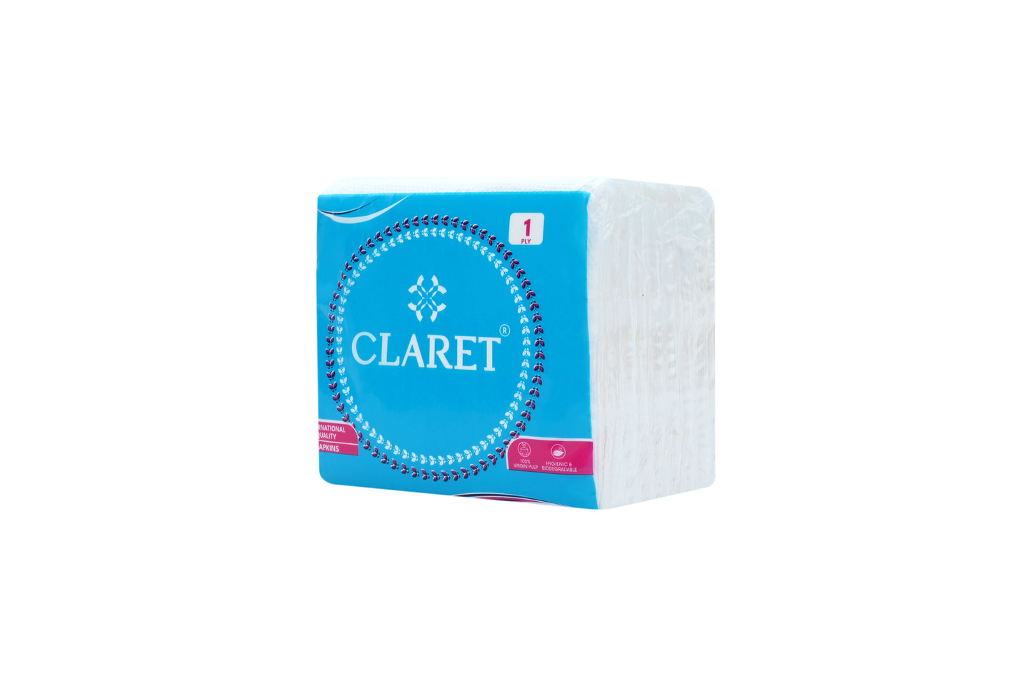 Claret 1 Ply Napkins - 80 Pulls