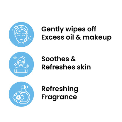 Claret Refreshing Wet Wipes With Lemon | 25 Pulls