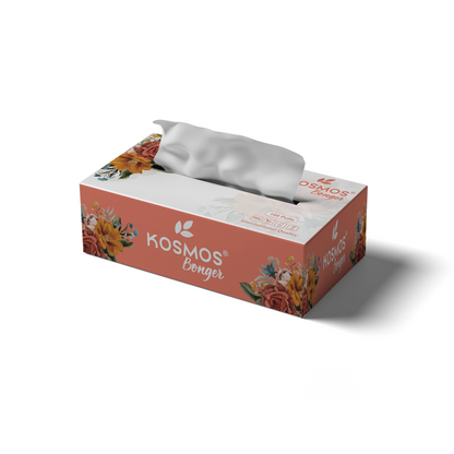 Kosmos Bonger 4 in 1 Facial Tissue 2 Ply 100 Pull