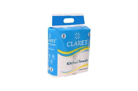 Claret Kitchen Towel Roll - 60 Pulls Per Roll