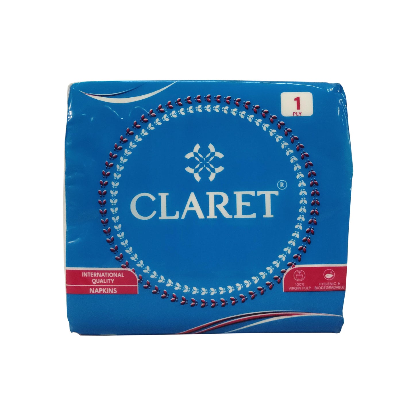 Claret 1 Ply Napkins - 80 Pulls